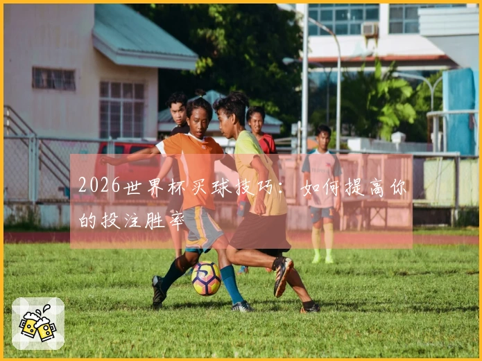 2026世界杯买球技巧：如何提高你的投注胜率